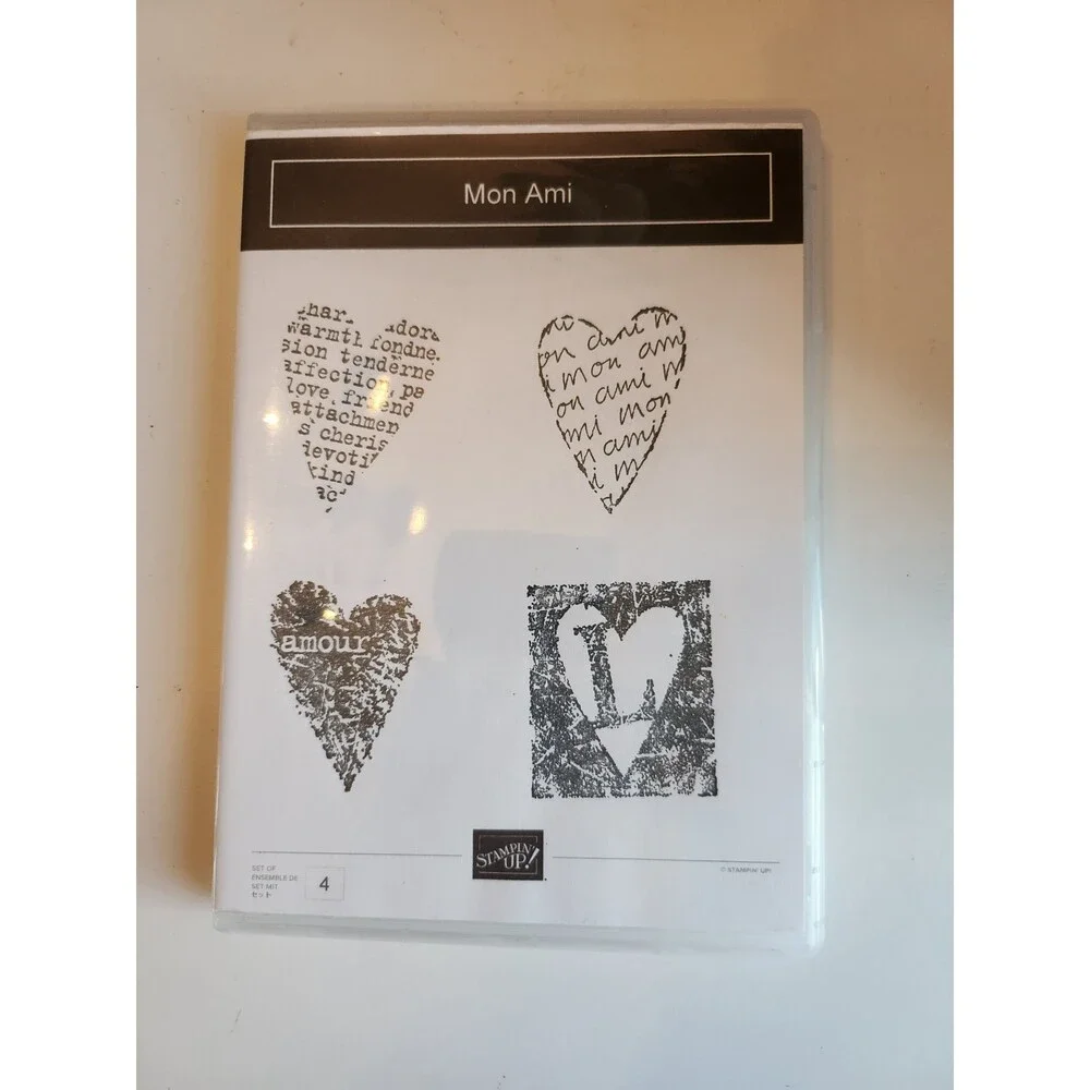 INVENTORY REDUCTION SALE. Stampin Up Mon Ami Stamp Set B4